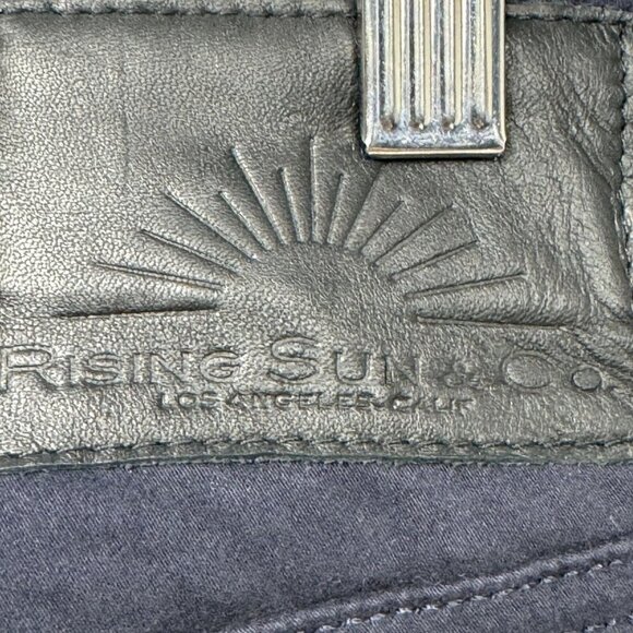 Rising Sun Men’s Slim Fit Stretch Jeans Navy Blue Denim Repreve Size 30x34 - Picture 8 of 16